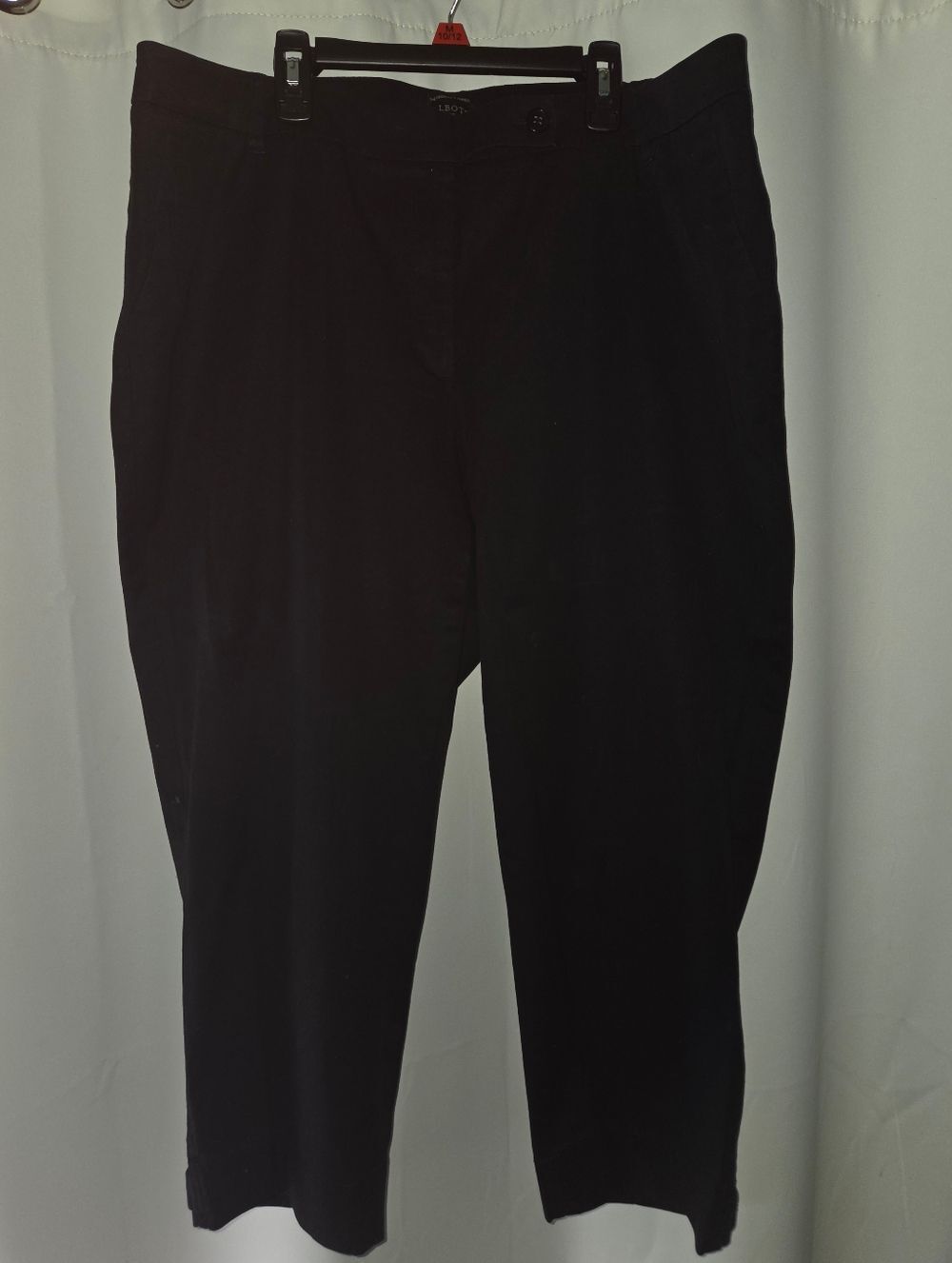 Talbots Black Cropped Women's Pants 16W